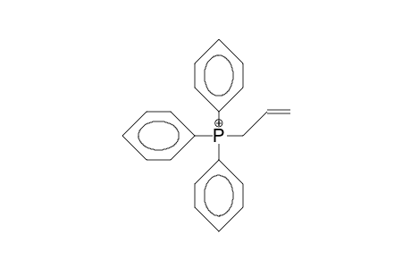Triphenyl-(2-propenyl)-phosphonium cation