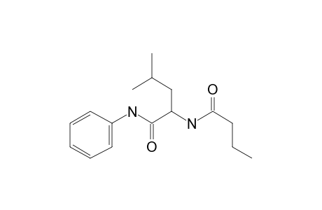 N-Butyryl-L-leucine anilide