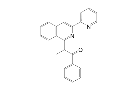 1-phenyl-2-(3-pyridin-2-ylisoquinolin-1-yl)propan-1-one
