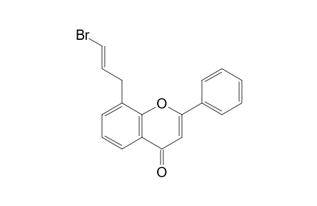 8-(3'-Bromoprop-2'-enyl)-flavone