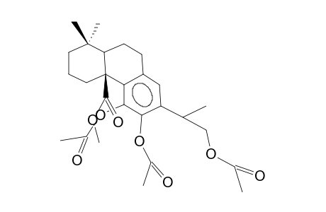 11,12,16-TRIACETOXY-8,11,13-TRIENE-20-DEHYDROABIETIC ACID METHYL ESTER