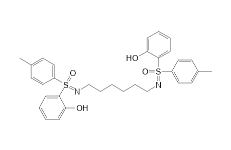 Sulfoximine, N,N'-1,6-hexanediylbis[S-(2-hydroxyphenyl)-S-(4-methylphenyl)-, [S-(R*,R*)]-