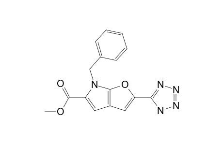 METHYL-2-(5'-TETRAZOLYL)-6-BENZYL-FURO-[2,3-B]-PYRROLE-5-CARBOXYLATE