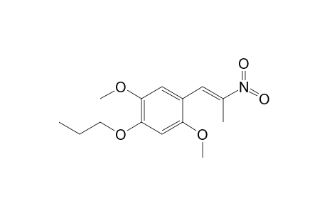 2,5-Dimethoxy-4-propoxy-b-methyl-b-nitrostyrene