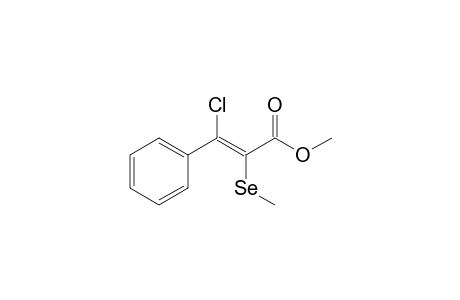 (E)-3-chloro-2-(methylseleno)-3-phenyl-2-propenoic acid methyl ester