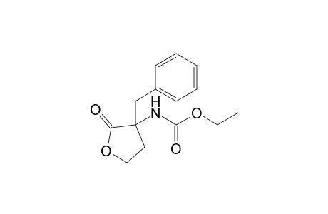 3-[N-(Ethoxycarbonyl)amino]-3-benzyl-tetrahydrofuran-2-one