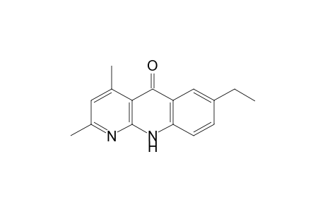 10H-Benzo[b][1,8]naphthyridin-5-one, 7-ethyl-2,4-dimethyl-