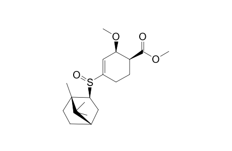 (3S,4S,S(S))-1-[(1S-EXO)-2-BORNYLSULFINYL]-3-METHOXY-4-METHOXYCARBONYLCYCLOHEXENE