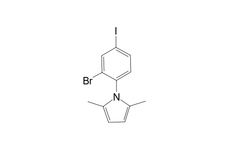 1-(2-Bromo-4-iodophenyl)-2,5-dimethyl-1H-pyrrole