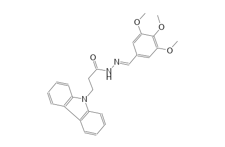 9H-carbazole-9-propanoic acid, 2-[(E)-(3,4,5-trimethoxyphenyl)methylidene]hydrazide