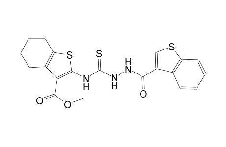 methyl 2-({[2-(1-benzothien-3-ylcarbonyl)hydrazino]carbothioyl}amino)-4,5,6,7-tetrahydro-1-benzothiophene-3-carboxylate
