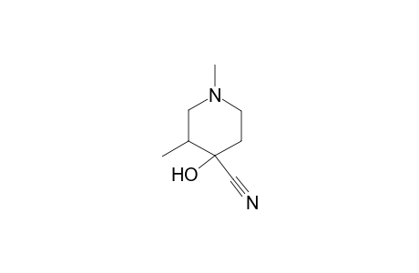 4-Hydroxy-1,3-dimethyl-piperidine-4-carbonitrile