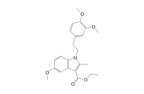 ethyl 1-[2-(3,4-dimethoxyphenyl)ethyl]-5-methoxy-2-methyl-1H-indole-3-carboxylate