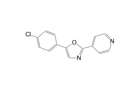 4-[5-(4-chlorophenyl)-1,3-oxazol-2-yl]pyridine