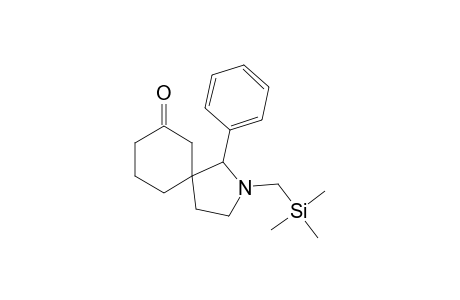 1-Phenyl-2-(trimethylsilyl)methyl-2-aza-spiro[4.5]decan-9-one