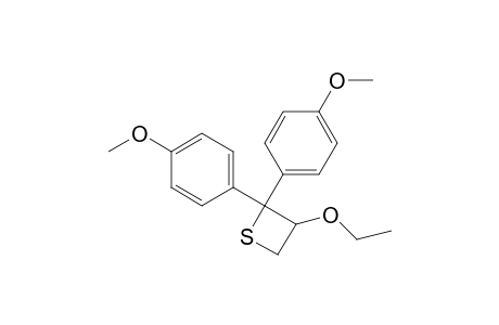 Thietane, 3-ethoxy-2,2-bis(4-methoxyphenyl)-