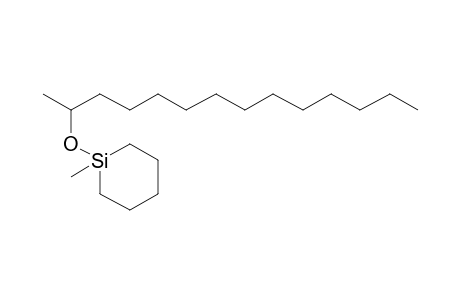 1-Methyl-1-[(1-methyltridecyl)oxy]silinane