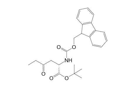 (2S)-2-(9H-fluoren-9-ylmethoxycarbonylamino)-4-keto-hexanoic acid tert-butyl ester