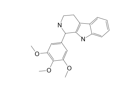 1-(3',4',5'-TRIMETHOXYPHENYL)-1,2,3,4-TETRAHYDRO-BETA-CARBOLINE
