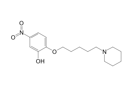 1-Piperidino-5-(2-hydroxy-4-nitrophenoxy)pentane