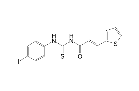 1-(4-Iodo-phenyl)-3-(3-thiophen-2-yl-acryloyl)-thiourea