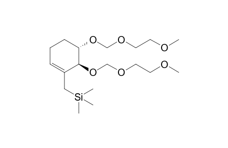 {[(5S,6S)-5,6-Bis[(2-methoxyethoxy)methoxy]cyclohex-1-enyl]methyl}trimethyl-silane