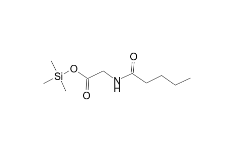 Trimethylsilyl (pentanoylamino)acetate