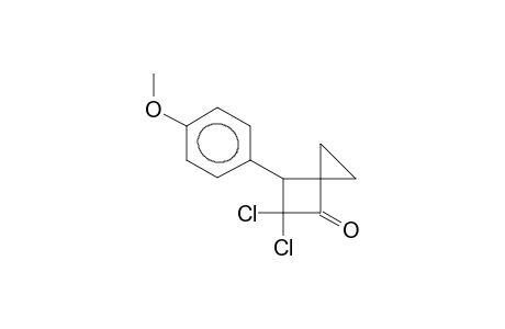 5,5-DICHLORO-6-(PARA-METHOXYPHENYL)SPIRO[2.3]HEXAN-4-ONE