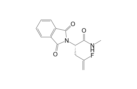 [4-Fluoro-2-(1',3'-dioxa-isoindolin-2'-yl)pent-4-enoyl]-N-methylamide