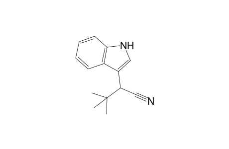 2-(1H-Indol-3-yl)-3,3-dimethylbutanenitrile