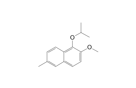 2-Methoxy-6-methyl-1-propan-2-yloxy-naphthalene