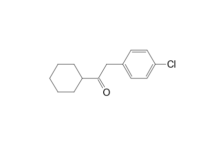 2-(4-Chlorophenyl)-1-cyclohexyl-ethanone