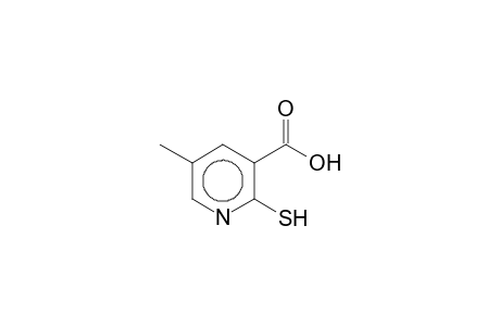 2-mercapto-5-methylnicotinic acid