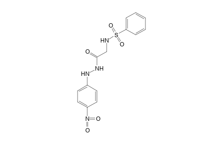 N-(PHENYLSULFONYL)GLYCINE, 2-(p-NITROPHENYL)HYDRAZIDE