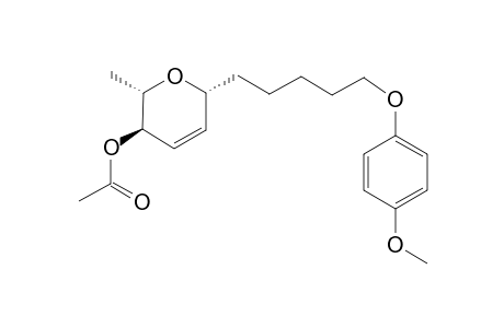 1-C-(4-O-ACETYL-2,3,6-TRIDEOXY-BETA-L-ERYTHRO-HEX-2-EN-PYRANOSYL)-5-(4'-METHOXYPHENOXY)-PENTANE