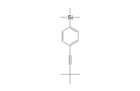 [4-(3,3-dimethylbut-1-ynyl)phenyl]-trimethylsilane