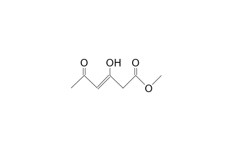 3-Hydroxy-5-oxo-3-hexenoic acid, methyl ester