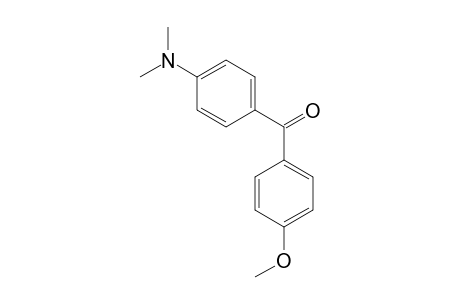 Benzophenone, 4-(dimethylamino)-4'-methoxy-; Methanone, [4-(dimethylamino)phenyl](4-methoxyphenyl)-