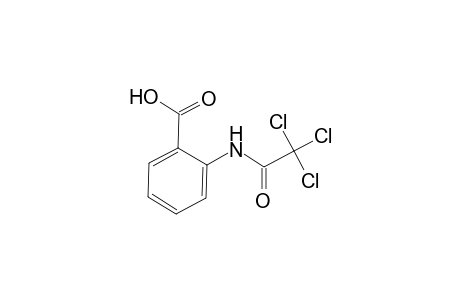 Benzoic acid, 2-[(trichloroacetyl)amino]-
