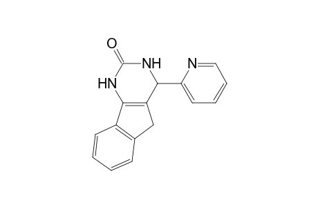 2H-Indeno[1,2-d]pyrimidin-2-one, 1,3,4,5-tetrahydro-4-(2-pyridinyl)-