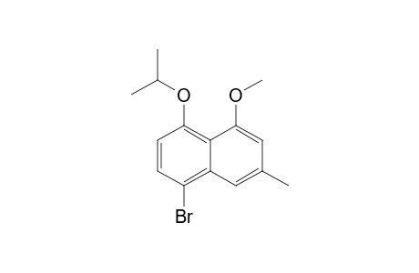 1-Bromo-4-isopropoxy-5-methoxy-7-methylnaphthalene