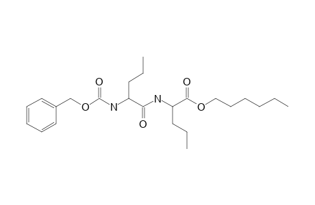 L-Norvalyl-L-norvaline, N-benzyloxycarbonyl-, hexyl ester