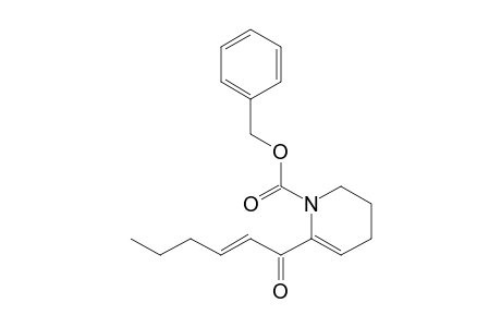 (phenylmethyl) 6-[(E)-hex-2-enoyl]-3,4-dihydro-2H-pyridine-1-carboxylate