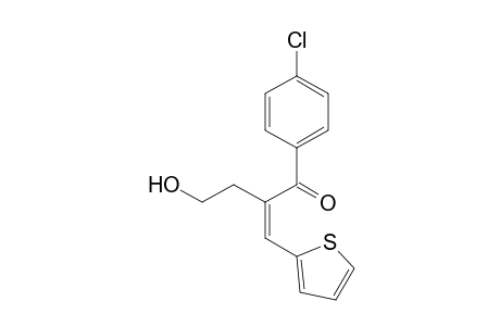 Z-1-(4-Chlorophenyl)-2-(2-hydroxyethyl)-3-(thiophen-2-yl)propenone