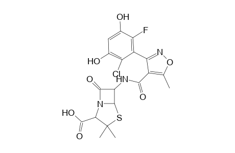 Flucloxacillin-M (di-HO-ring) MS2