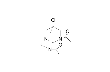 1,3,7-Triazabicyclo[3.3.1]nonane, 3,7-diacetyl-5-chloro-
