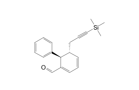 (R,R)5-[3-(Trimethylsilyl)prop-2-yn-1-yl]-methyl-6-phenylcyclohexa-1,3-dien-1-carbaldehyde