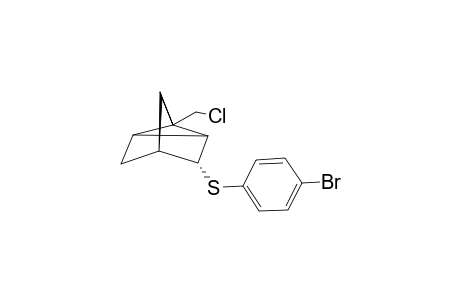 ENDO-3-(4'-BROMO-1'-PHENYLTHIO)-1-CHLOROMETHYL-TRICYCLO-[2.2.1.0(2,6)]-HEPTANE