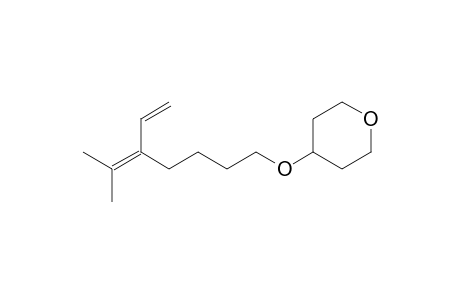 3-[(4-tetrahydropyranyloxy)butyl]-4-methylpenta-1,3-diene