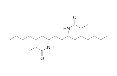 N-[(1R,4R)-1-hexyl-4-(propanoylamino)decyl]propanamide